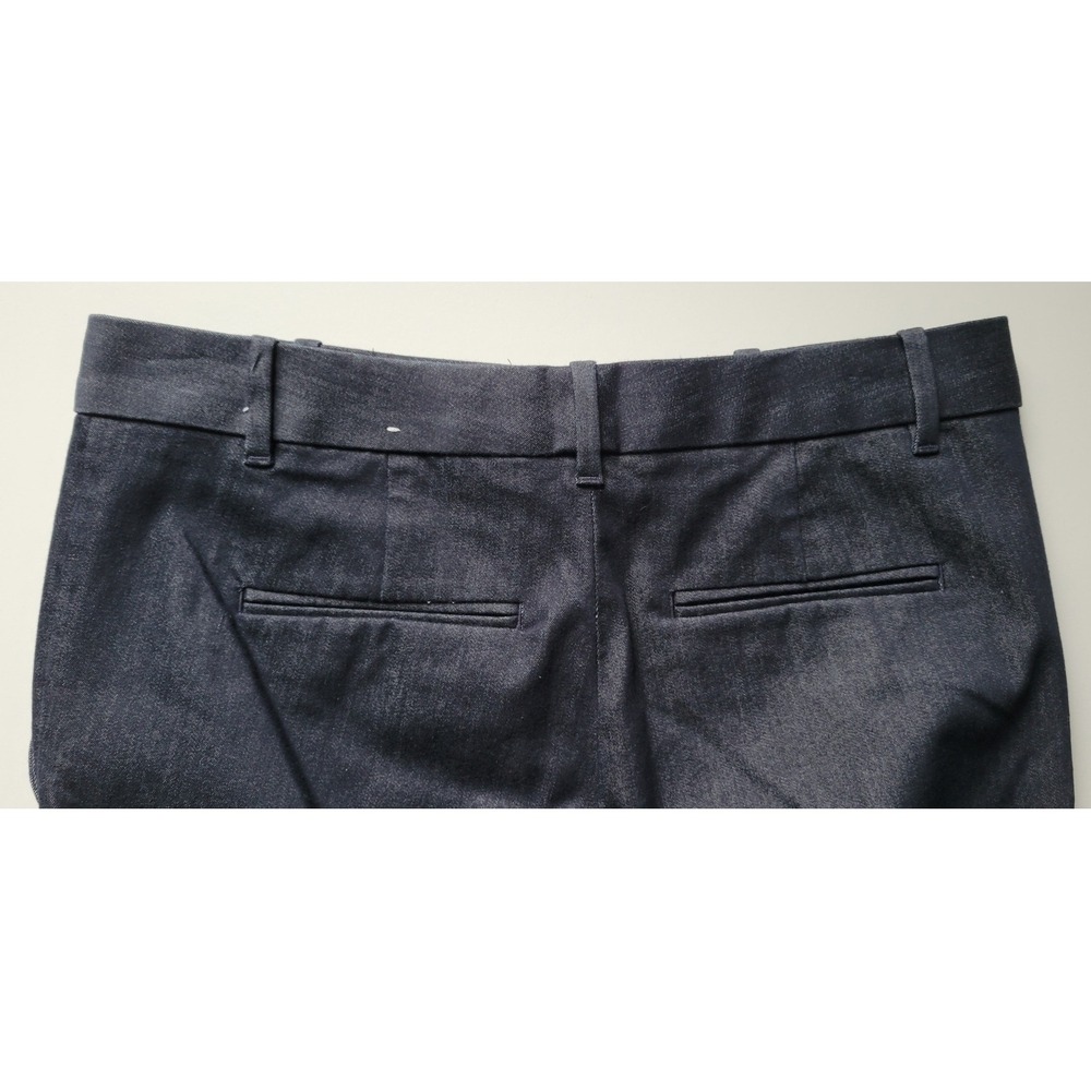Ann Taylor Black Eyelet Lace Ankle Crop Trouser Pants - Picture 8 of 8
